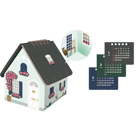 Greeting Life House box Calendar 2024 C-1573-TK