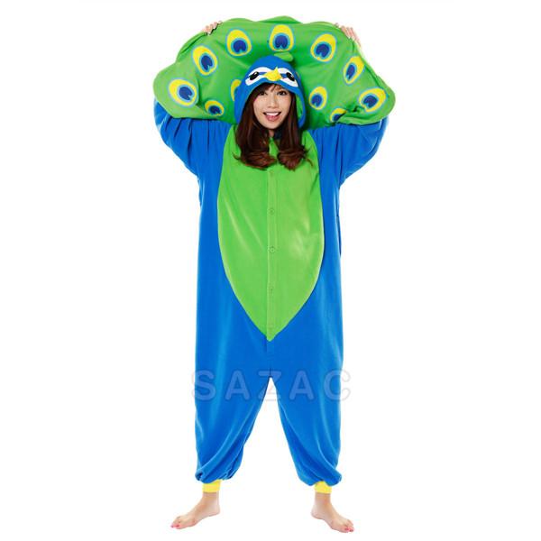 SAZAC Peacock Kigurumi