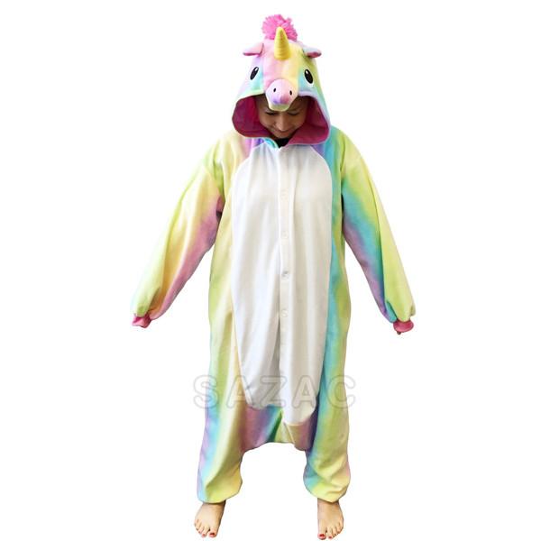 SAZAC Rainbow Unicorn Kigurumi