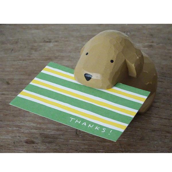 T-lab polepole Card Holder Toy poodle Brown