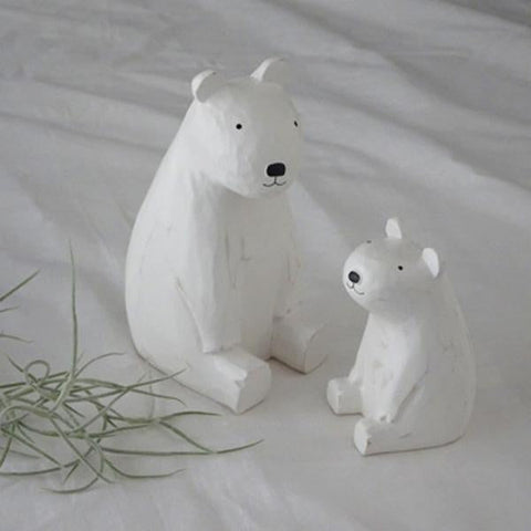 T-lab polepole animal parent and child Polar bear parent