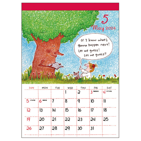 Greeting Life Wall Calendar 2024 C-1501-RY