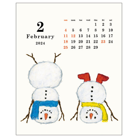 Greeting Life Desktop Calendar 2024 C-1519-YZ