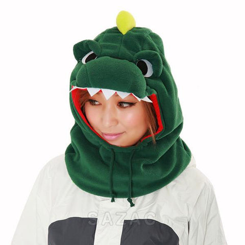 SAZAC Dinosaur Kigurumi Neck Warmer