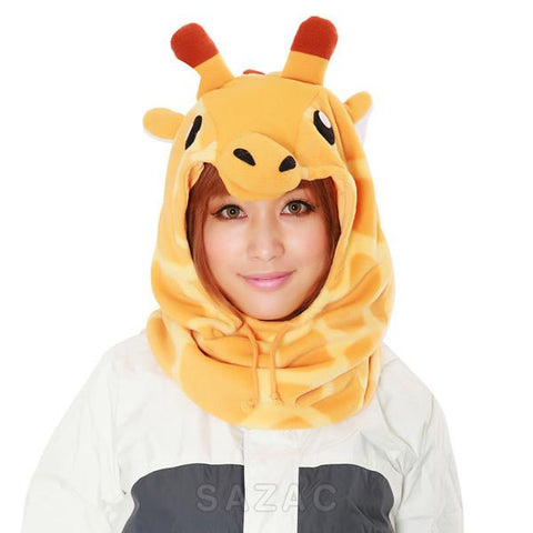 SAZAC Giraffe Kigurumi Neck Warmer