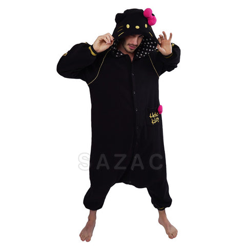 SAZAC Hello Kitty Eternal Black Kigurumi