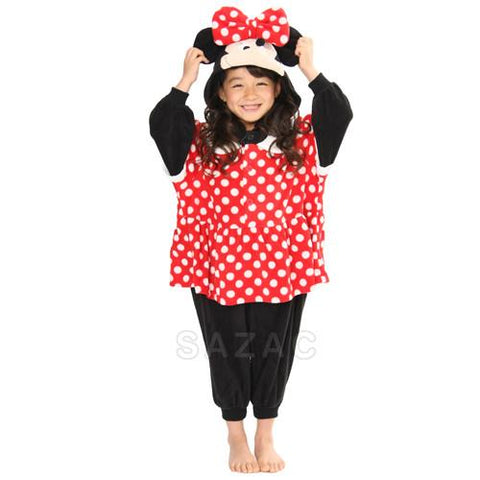 SAZAC Minnie Mouse Kigurumi for Kids