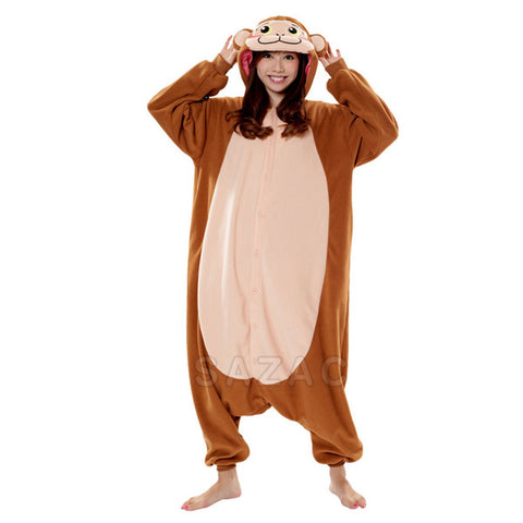 SAZAC Japanese Monkey Kigurumi