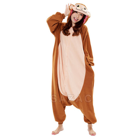 SAZAC Japanese Monkey Kigurumi