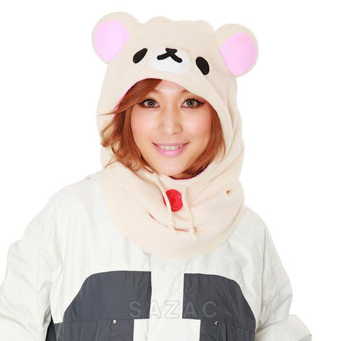 SAZAC Korilakkuma Kigurumi Neck Warmer