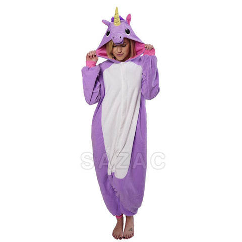 SAZAC Purple Unicorn Kigurumi