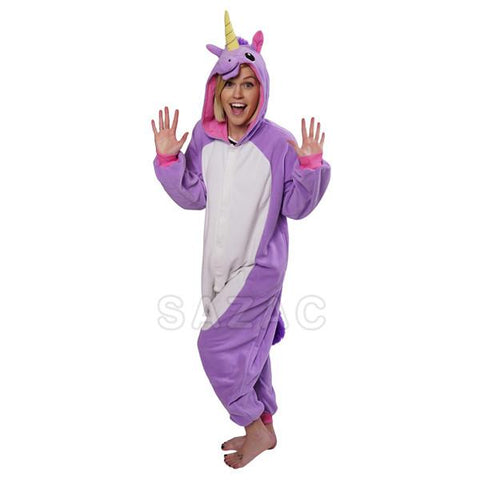 SAZAC SAZAC Purple Unicorn Kigurumi