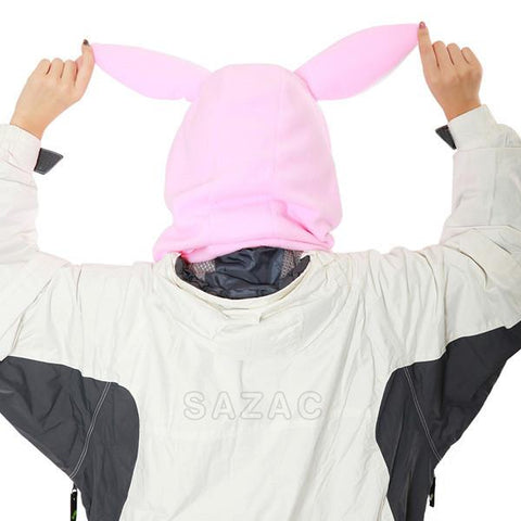 SAZAC Rabbit Kigurumi Neck Warmer