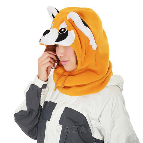 SAZAC Red Panda Kigurumi Neck Warmer