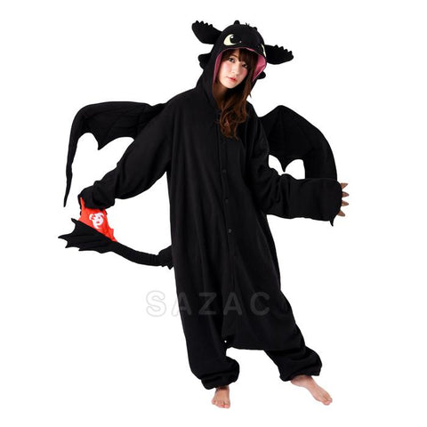 Sazac Toothless Kigurumi from How to Train Your Dragon