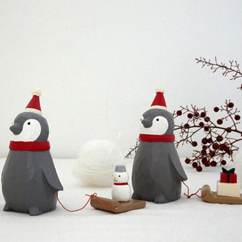 T-lab polepole animal Holiday Santa Claus Penguin Gift