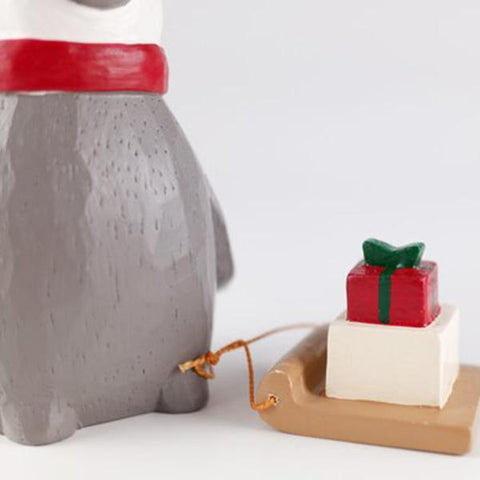 T-lab polepole animal Holiday Santa Claus Penguin Gift