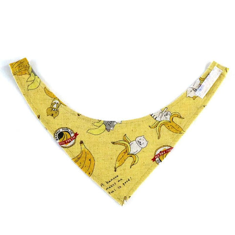 COCOLUCK  Cat Bandana CO-6197-BANANACAT