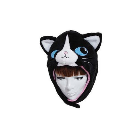 SAZAC Black Cat Kigurumi Cap