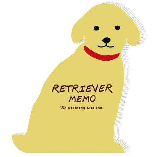 Greeting Life Animal Die Cut Memo ETN-61