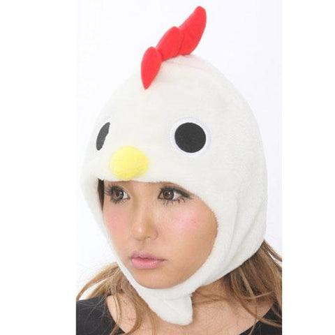 SAZAC Chicken Kigurumi Cap