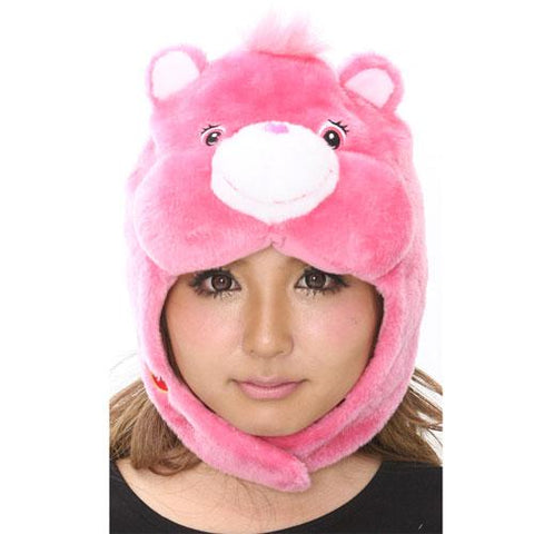 SAZAC Care Bears Love-a-Lot Bear Kigurumi Cap