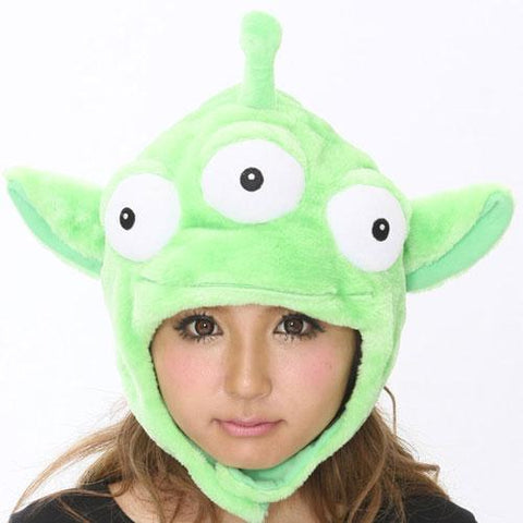 SAZAC Little Green Men from Toy Story Kigurumi Cap