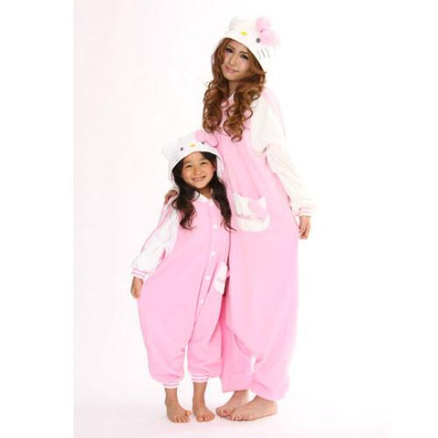 SAZAC Hello Kitty Colorful Kitty Pink Kigurumi