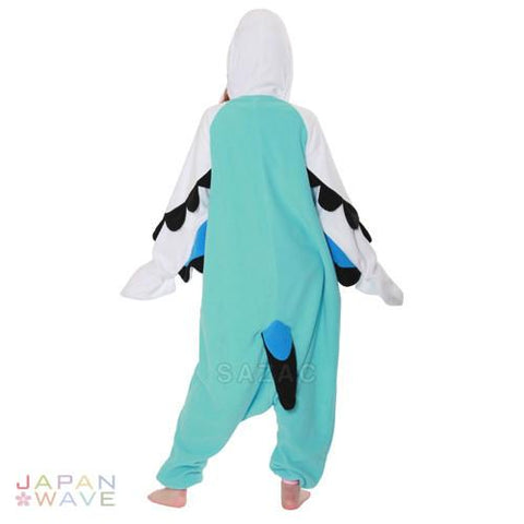 SAZAC Blue Budgie Kigurumi