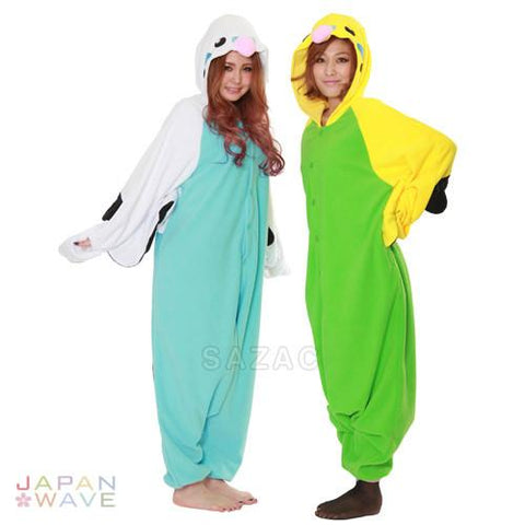 SAZAC Blue Budgie Kigurumi