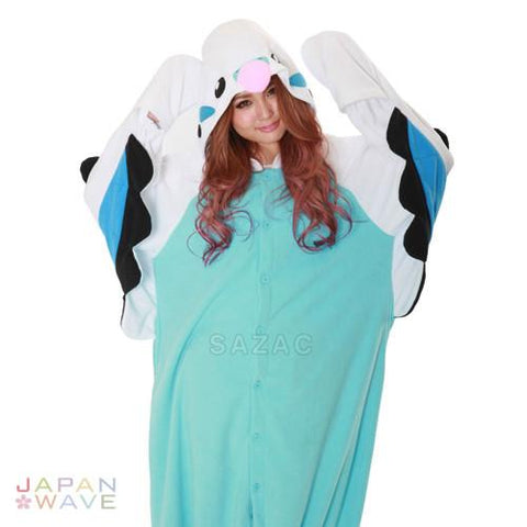 SAZAC Blue Budgie Kigurumi