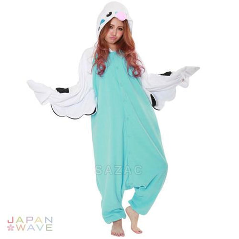 SAZAC Blue Budgie Kigurumi