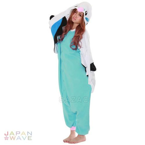 SAZAC Blue Budgie Kigurumi