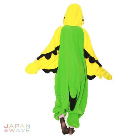 SAZAC Green Budgie Kigurumi