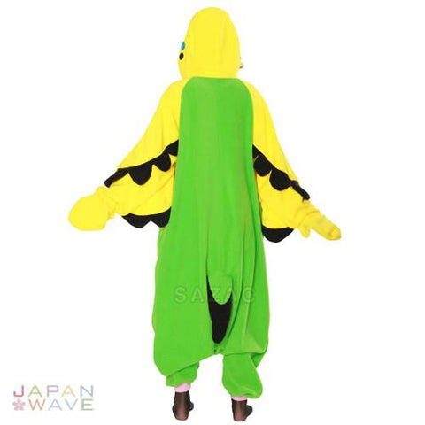 SAZAC Green Budgie Kigurumi