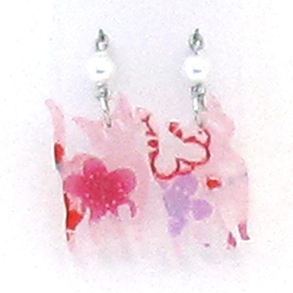 COCOLUCK Motif earrings CO-P8264-202