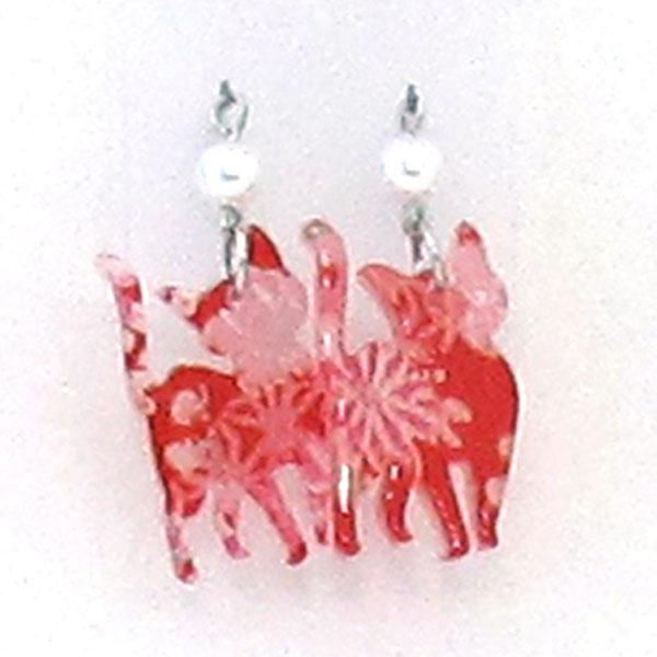 COCOLUCK Motif earrings CO-P8264-203