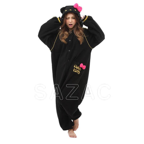 Sazac Hello Kitty Eternal Black Kigurumi